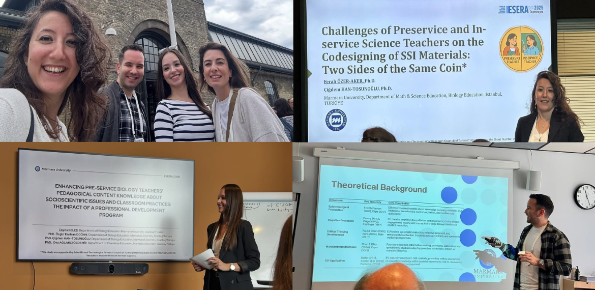 Anabilim Dalımız ESERA 2025 Kongresi’nde Üç Bildiri ile Temsil Edildi